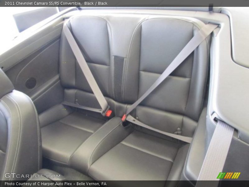  2011 Camaro SS/RS Convertible Black Interior