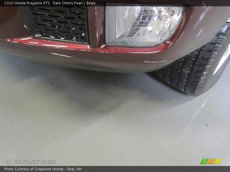 Dark Cherry Pearl / Beige 2010 Honda Ridgeline RTS