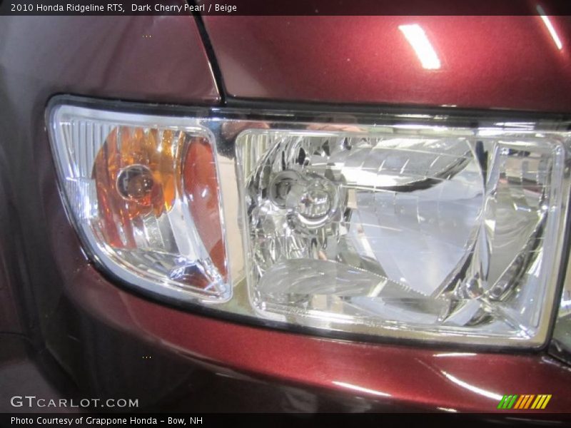 Dark Cherry Pearl / Beige 2010 Honda Ridgeline RTS