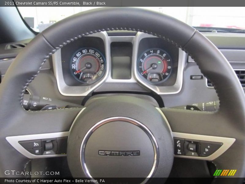 Black / Black 2011 Chevrolet Camaro SS/RS Convertible