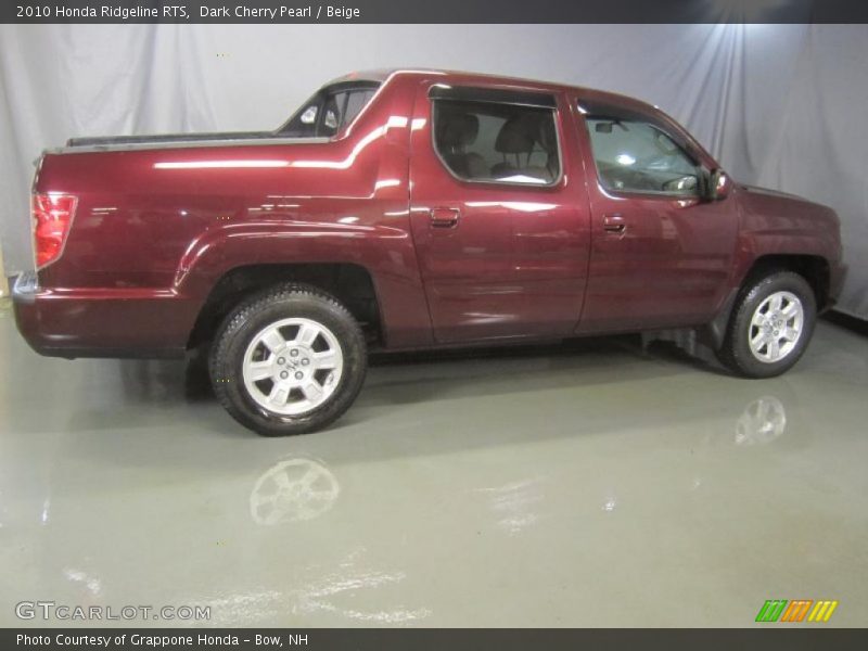 Dark Cherry Pearl / Beige 2010 Honda Ridgeline RTS