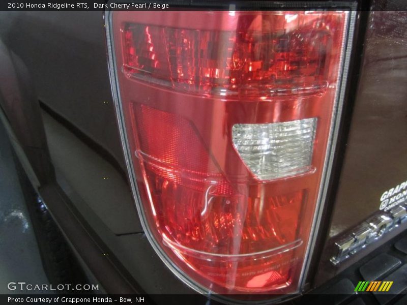 Dark Cherry Pearl / Beige 2010 Honda Ridgeline RTS
