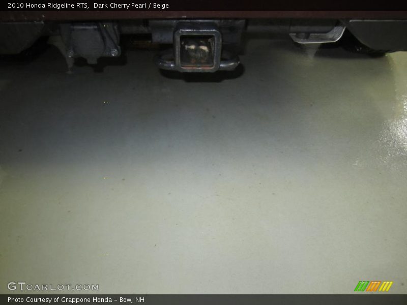 Dark Cherry Pearl / Beige 2010 Honda Ridgeline RTS
