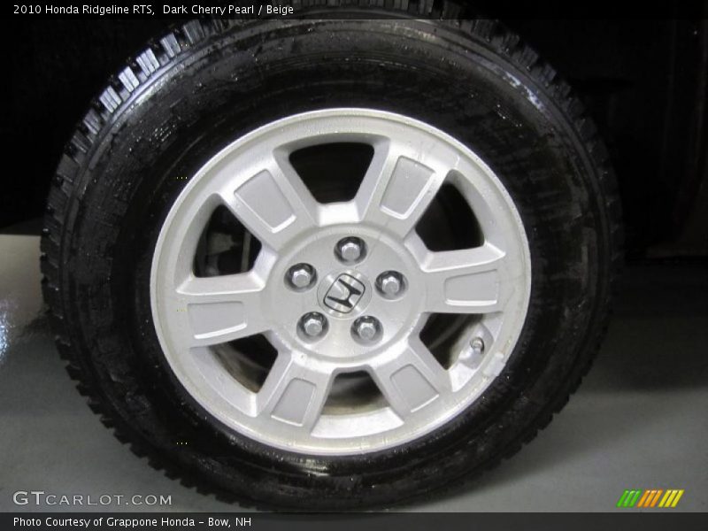 Dark Cherry Pearl / Beige 2010 Honda Ridgeline RTS