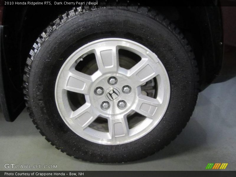 Dark Cherry Pearl / Beige 2010 Honda Ridgeline RTS