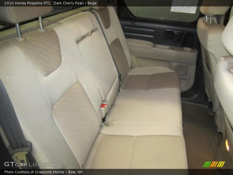Dark Cherry Pearl / Beige 2010 Honda Ridgeline RTS