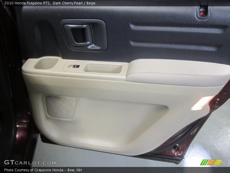 Dark Cherry Pearl / Beige 2010 Honda Ridgeline RTS