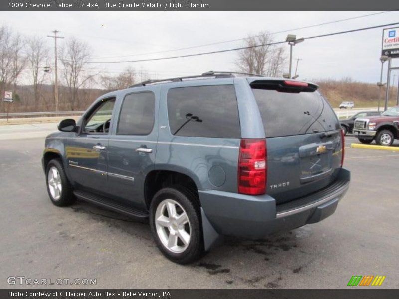 Blue Granite Metallic / Light Titanium 2009 Chevrolet Tahoe LTZ 4x4