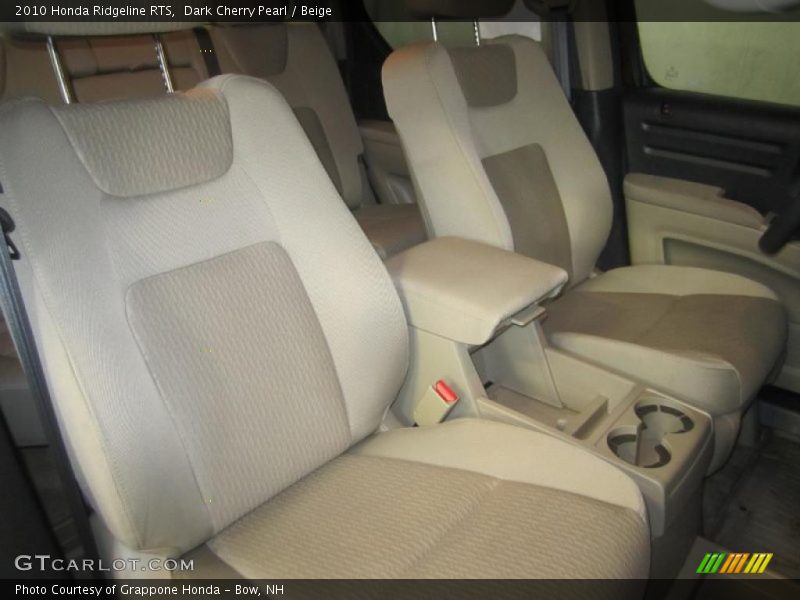 Dark Cherry Pearl / Beige 2010 Honda Ridgeline RTS