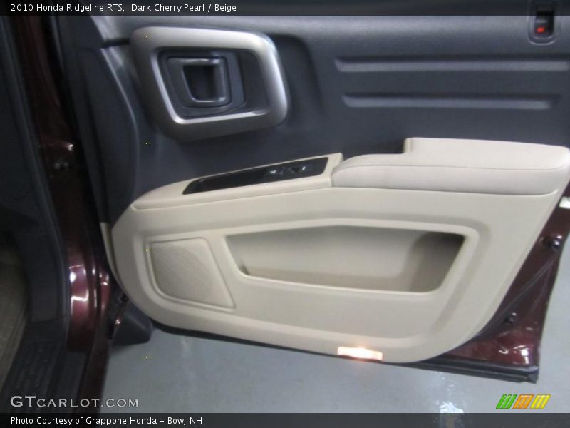 Dark Cherry Pearl / Beige 2010 Honda Ridgeline RTS