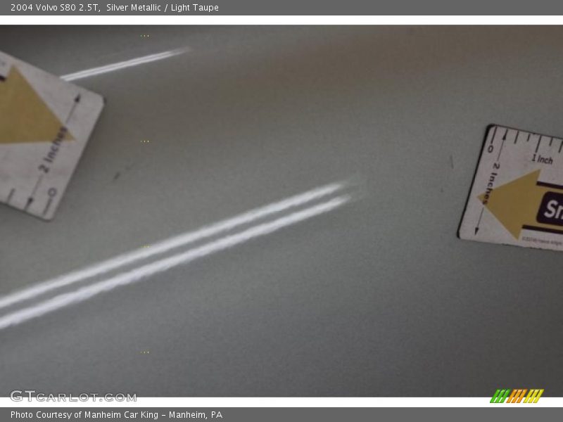 Silver Metallic / Light Taupe 2004 Volvo S80 2.5T