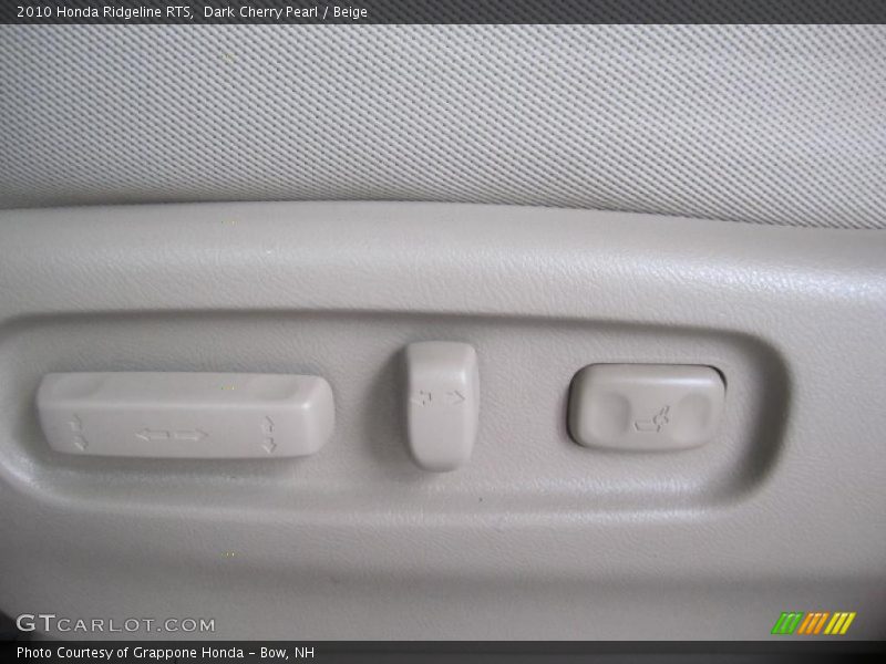 Dark Cherry Pearl / Beige 2010 Honda Ridgeline RTS