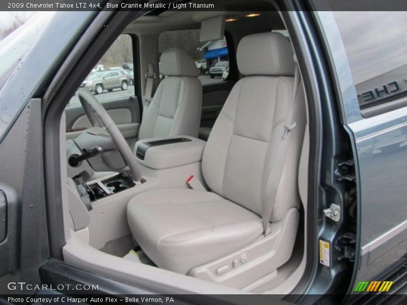Blue Granite Metallic / Light Titanium 2009 Chevrolet Tahoe LTZ 4x4