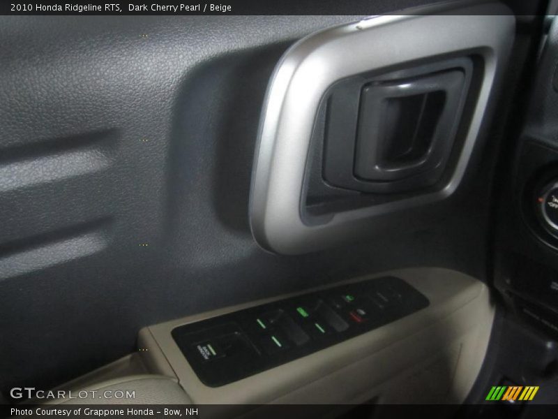Dark Cherry Pearl / Beige 2010 Honda Ridgeline RTS