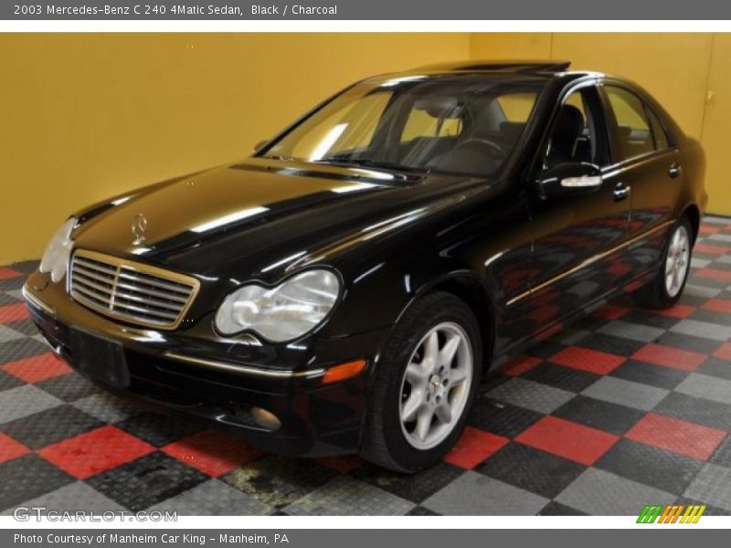 Black / Charcoal 2003 Mercedes-Benz C 240 4Matic Sedan