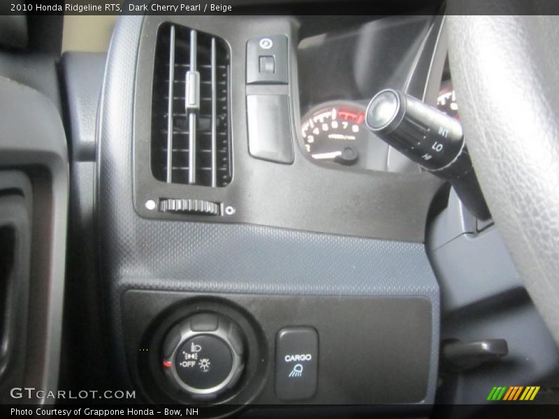 Dark Cherry Pearl / Beige 2010 Honda Ridgeline RTS