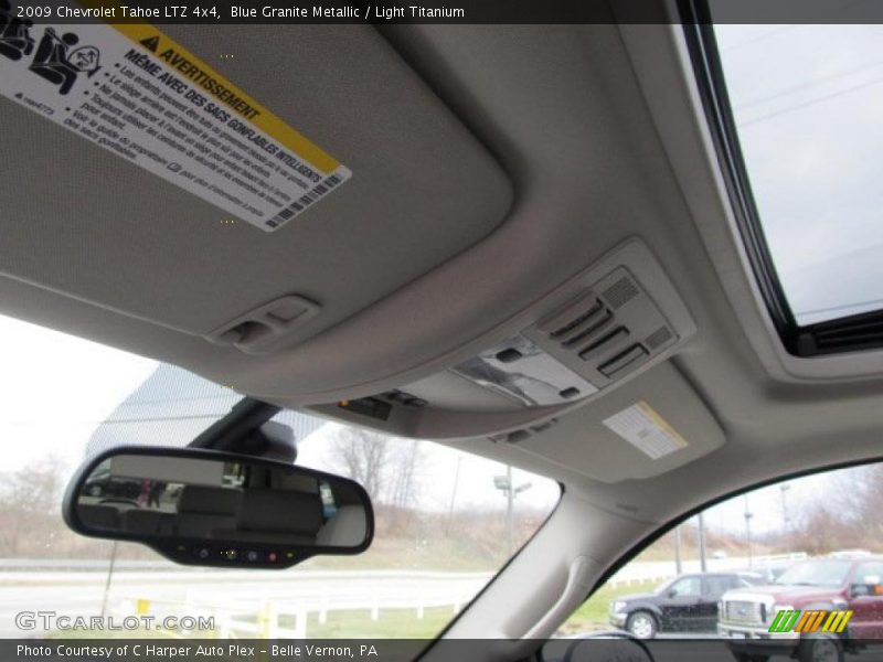 Blue Granite Metallic / Light Titanium 2009 Chevrolet Tahoe LTZ 4x4