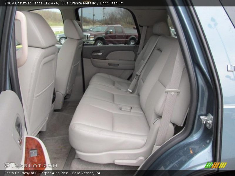Blue Granite Metallic / Light Titanium 2009 Chevrolet Tahoe LTZ 4x4