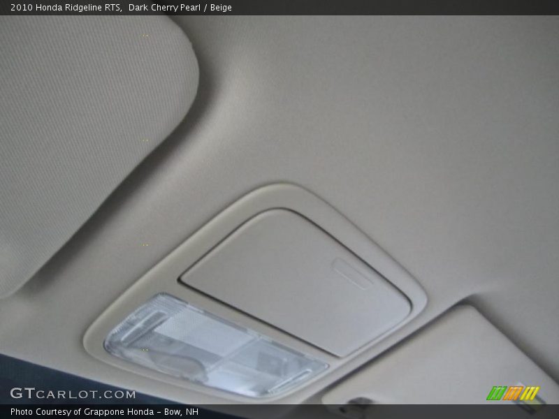 Dark Cherry Pearl / Beige 2010 Honda Ridgeline RTS