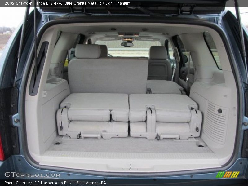 Blue Granite Metallic / Light Titanium 2009 Chevrolet Tahoe LTZ 4x4