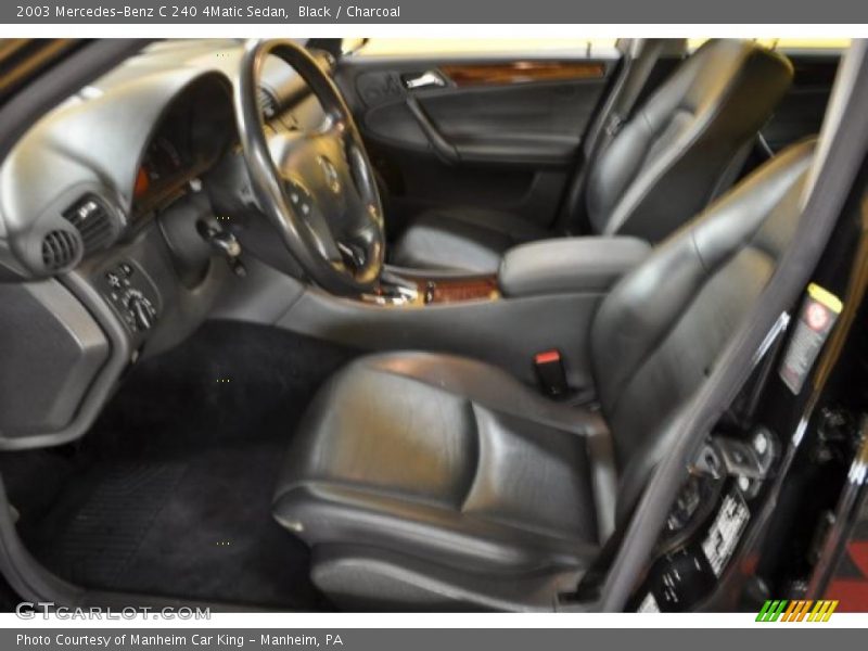 Black / Charcoal 2003 Mercedes-Benz C 240 4Matic Sedan