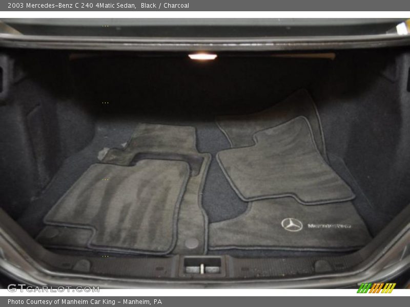 Black / Charcoal 2003 Mercedes-Benz C 240 4Matic Sedan