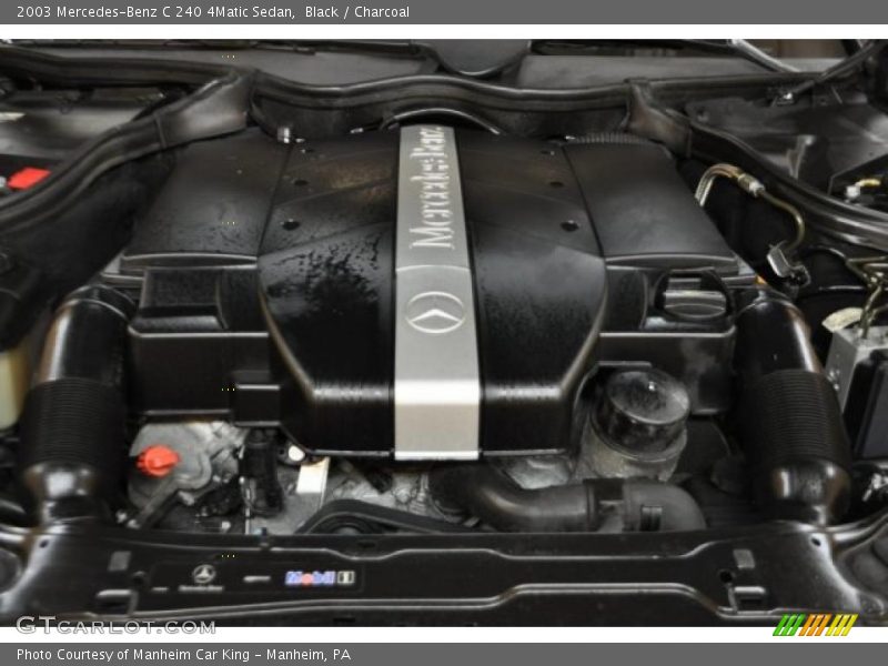 Black / Charcoal 2003 Mercedes-Benz C 240 4Matic Sedan