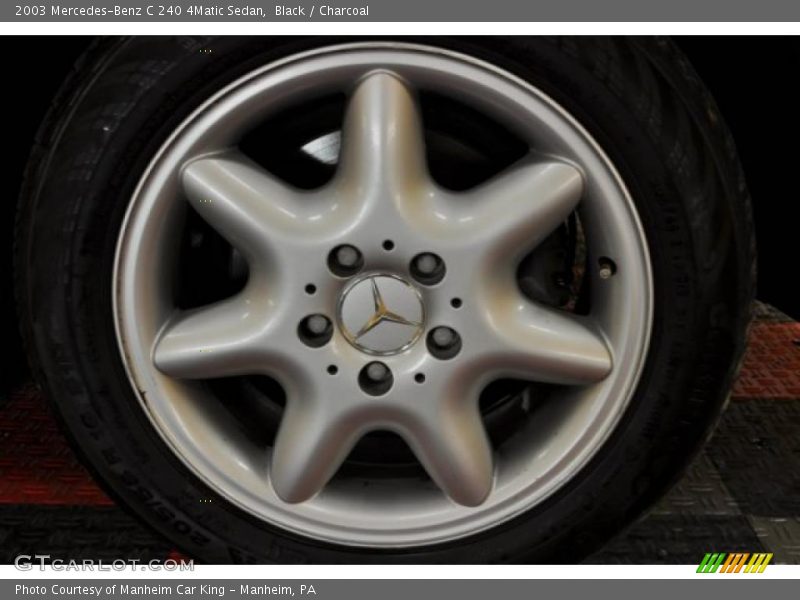 Black / Charcoal 2003 Mercedes-Benz C 240 4Matic Sedan