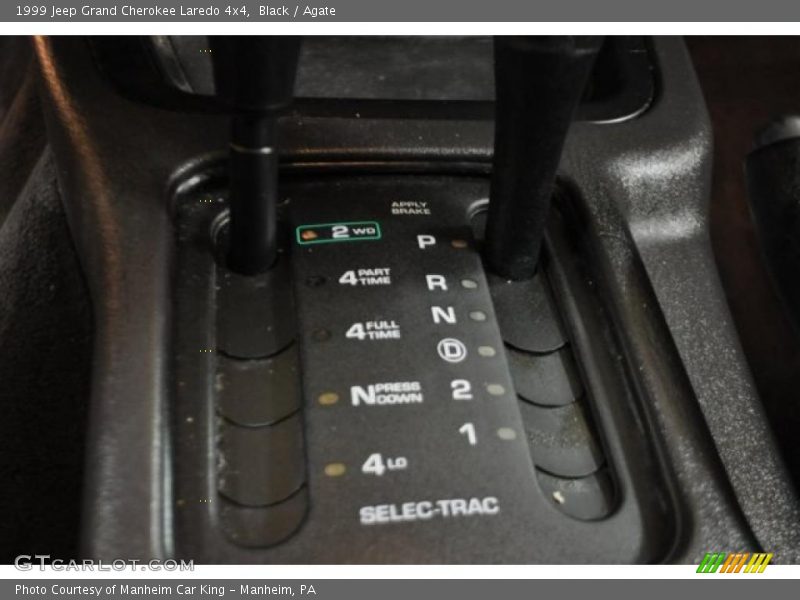 Black / Agate 1999 Jeep Grand Cherokee Laredo 4x4