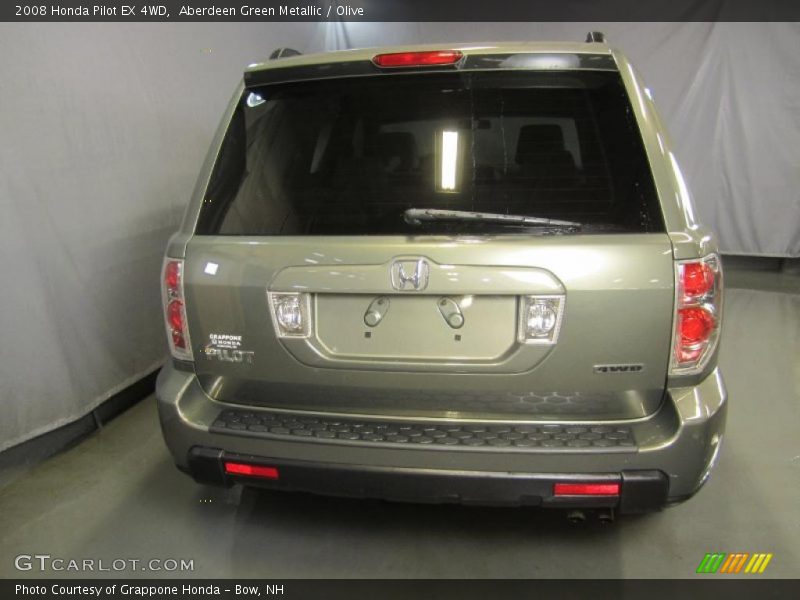 Aberdeen Green Metallic / Olive 2008 Honda Pilot EX 4WD