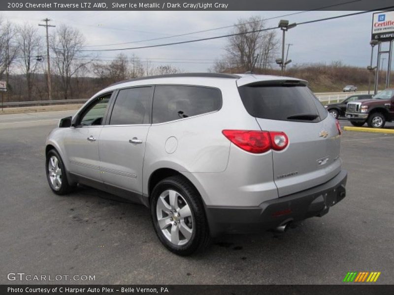  2009 Traverse LTZ AWD Silver Ice Metallic