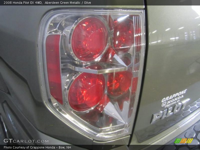 Aberdeen Green Metallic / Olive 2008 Honda Pilot EX 4WD