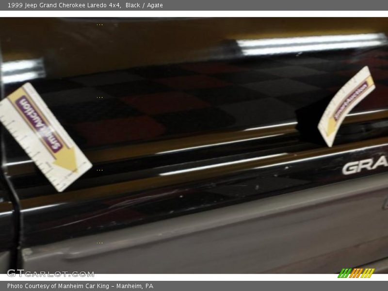 Black / Agate 1999 Jeep Grand Cherokee Laredo 4x4