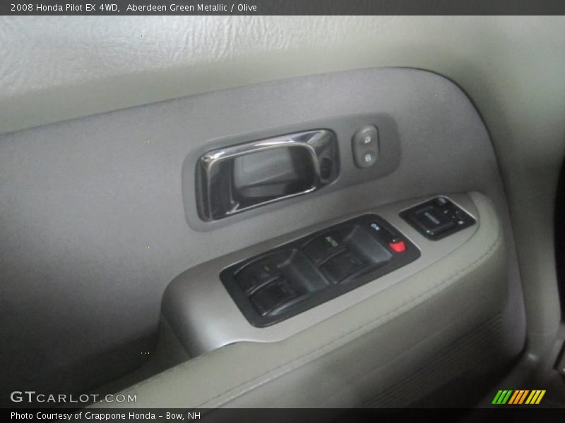Aberdeen Green Metallic / Olive 2008 Honda Pilot EX 4WD