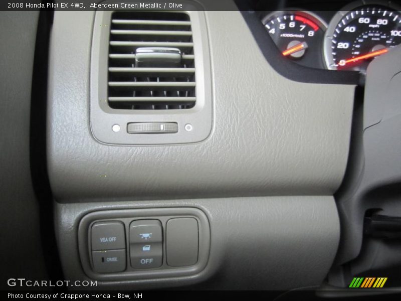 Aberdeen Green Metallic / Olive 2008 Honda Pilot EX 4WD