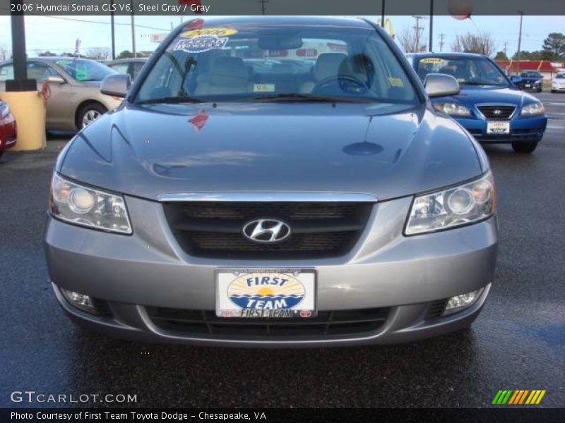 Steel Gray / Gray 2006 Hyundai Sonata GLS V6