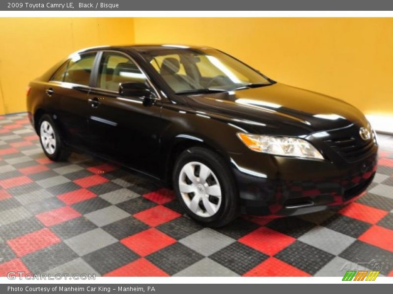 Black / Bisque 2009 Toyota Camry LE