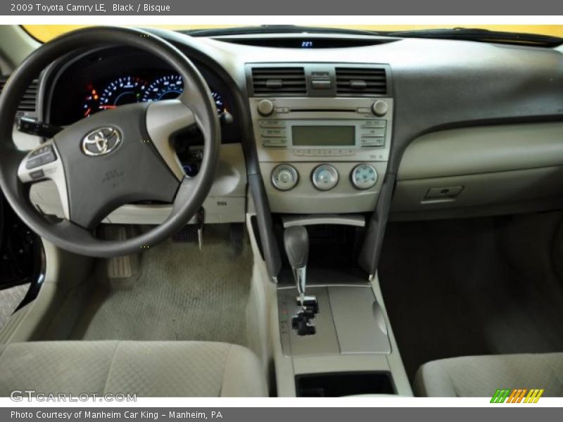 Black / Bisque 2009 Toyota Camry LE
