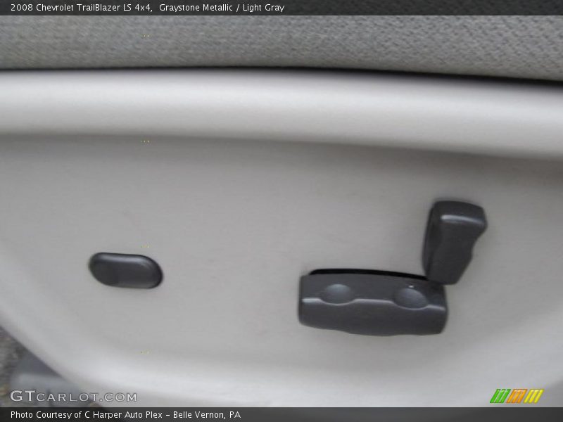 Graystone Metallic / Light Gray 2008 Chevrolet TrailBlazer LS 4x4