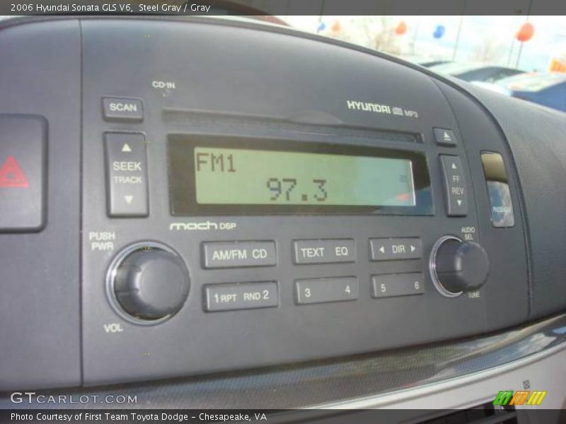 Steel Gray / Gray 2006 Hyundai Sonata GLS V6