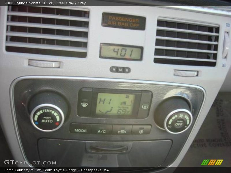 Steel Gray / Gray 2006 Hyundai Sonata GLS V6