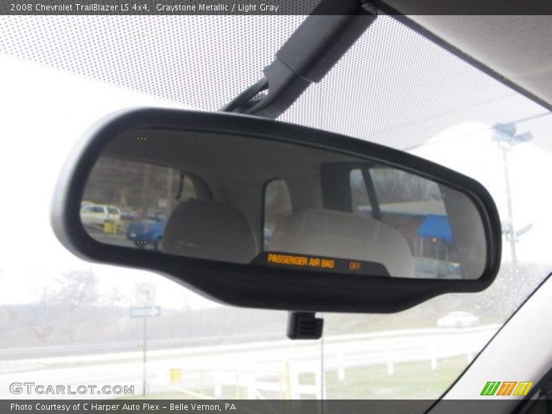 Graystone Metallic / Light Gray 2008 Chevrolet TrailBlazer LS 4x4