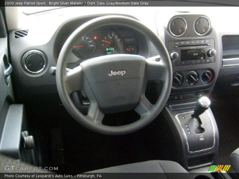 Dashboard of 2009 Patriot Sport