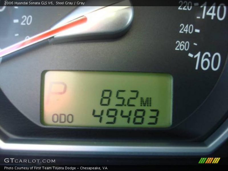 Steel Gray / Gray 2006 Hyundai Sonata GLS V6