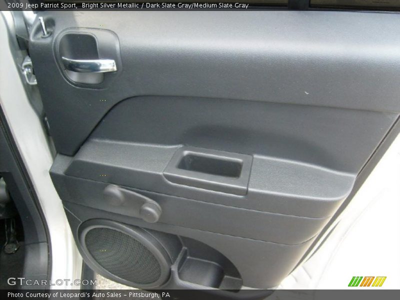 Bright Silver Metallic / Dark Slate Gray/Medium Slate Gray 2009 Jeep Patriot Sport