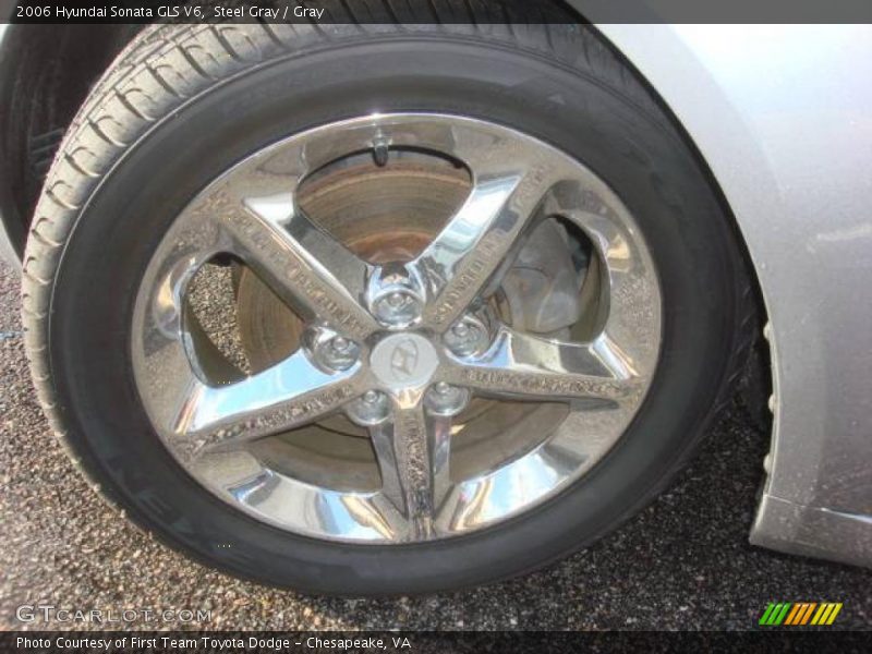 Steel Gray / Gray 2006 Hyundai Sonata GLS V6