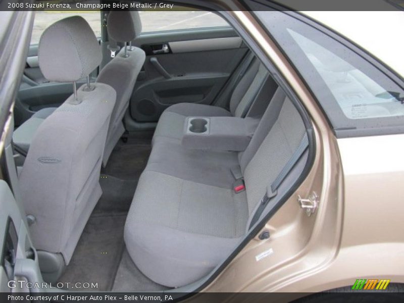 Champagne Beige Metallic / Grey 2008 Suzuki Forenza