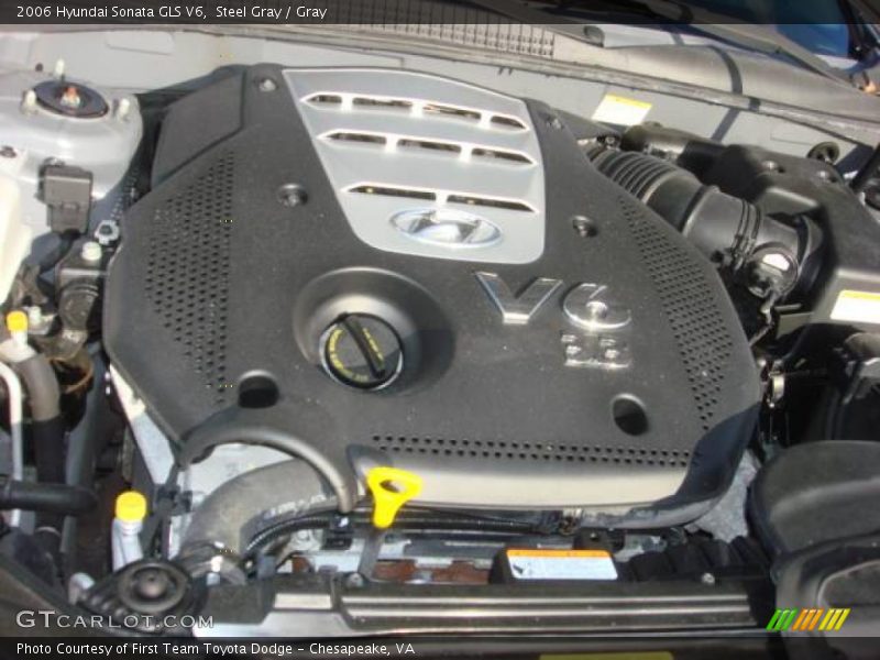 Steel Gray / Gray 2006 Hyundai Sonata GLS V6