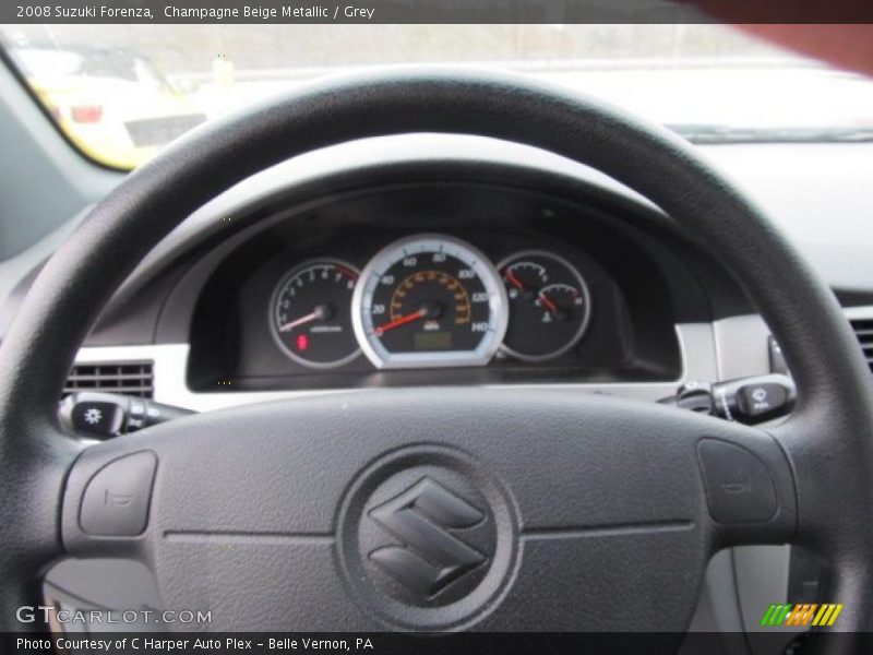 Champagne Beige Metallic / Grey 2008 Suzuki Forenza