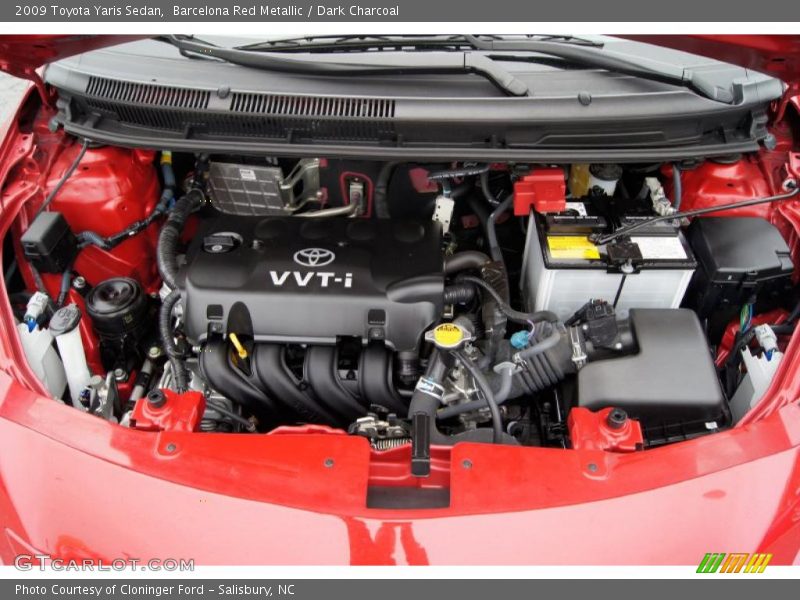 2009 Yaris Sedan Engine - 1.5 Liter DOHC 16-Valve VVT-i 4 Cylinder